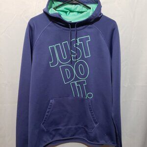 Nike hooded dri-fit Sweatshirt Size Large